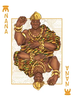 Gold Nana card