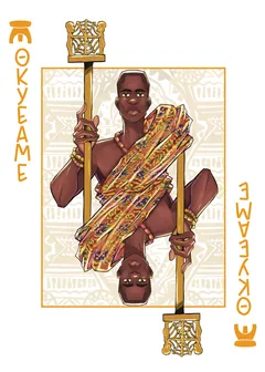 Gold Okyeame card