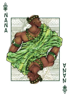 Green Nana card