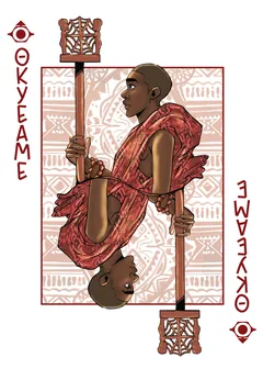 Red Okyeame card