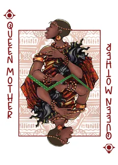 Red Queen Mother card